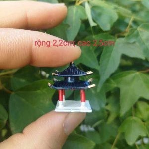 Mô hình đình deco, tiểu cảnh MH003