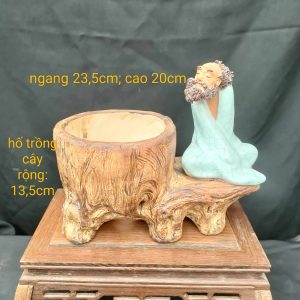 Tượng lạt ma có hố trồng cây T040