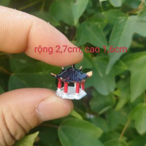Mô hình vọng lâu làm deco, tiểu cảnh MH008
