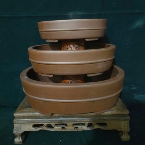 Bộ chậu Oval cánh dán; nhiều kích thước khác nhau (OV029)